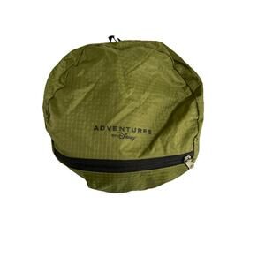 Adventures by Disney Packable Green Backpack Bag Hiking Park Water Resistant